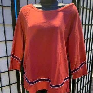 Lucky Brand 3/4 sleeve "sweatshirt"